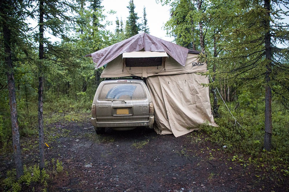 Arctic Circle campsite