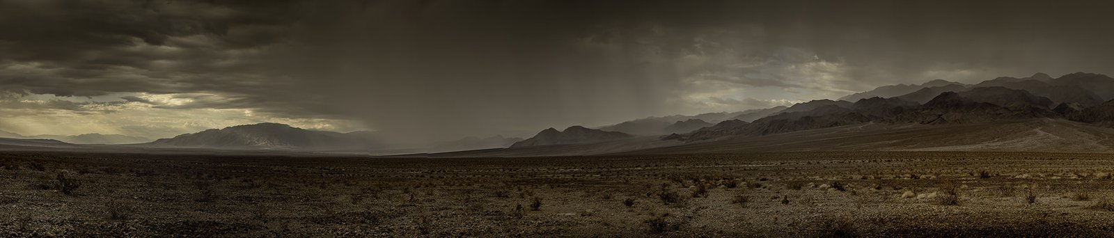 Rain in Death Valley National Park