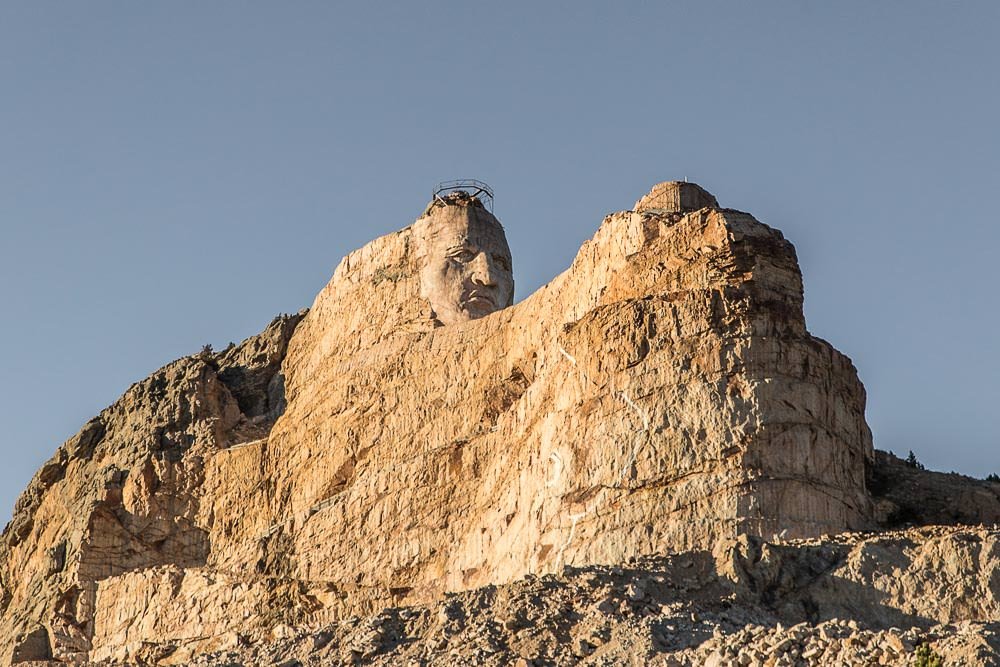 Crazy Horse Monument.