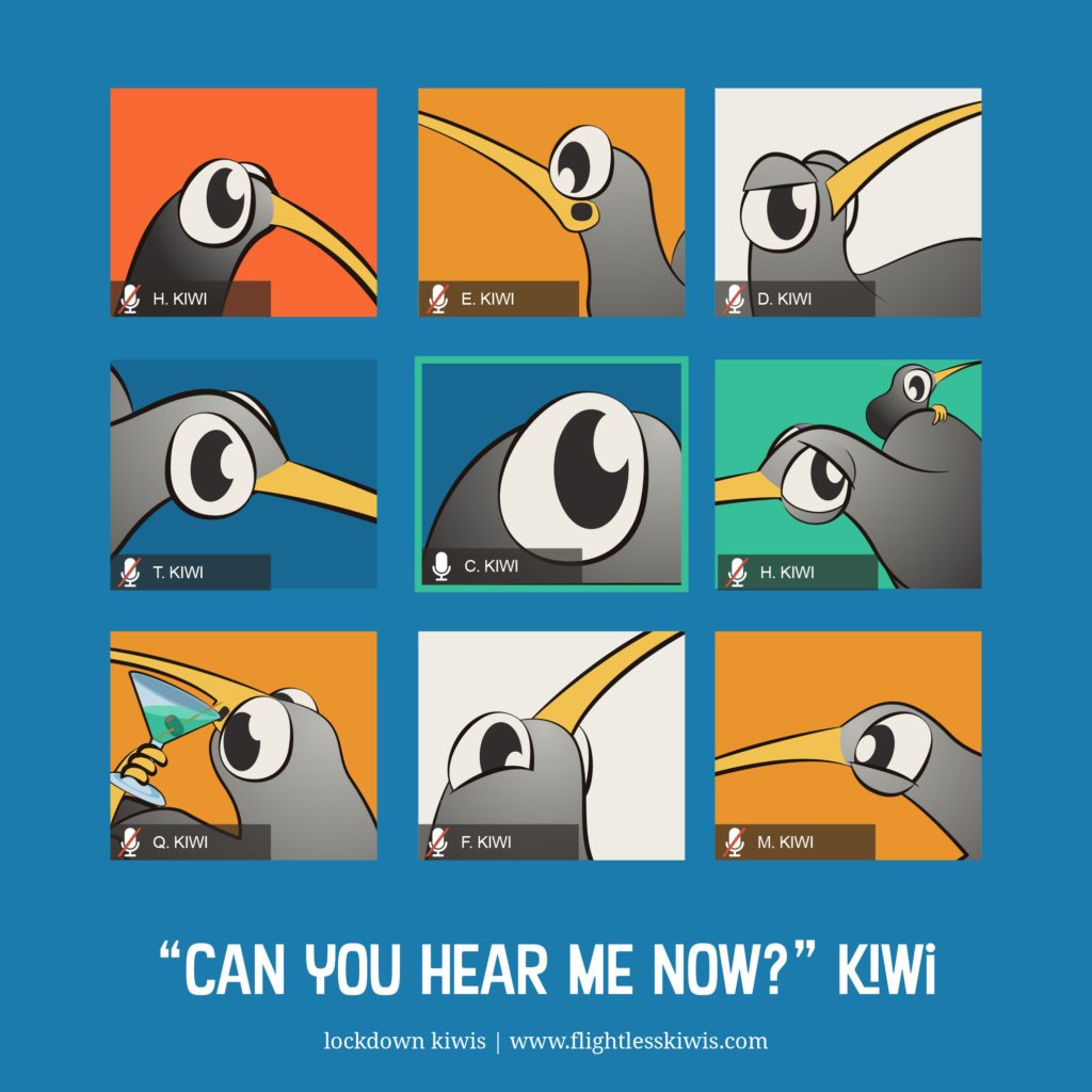 "Can you hear me now?" Kiwi